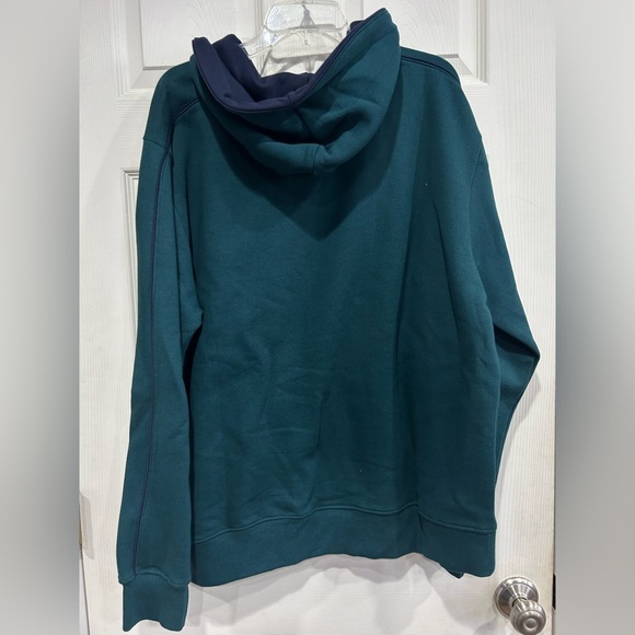 Cotopaxi Men's XL Sunny Side Pullover Hoodie Deep Ocean Teal Sweatshirt NWT - Picture 2 of 11
